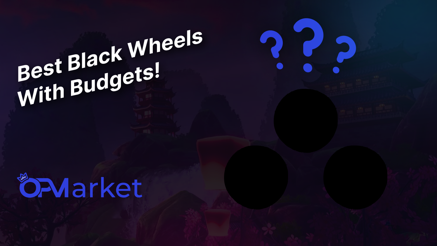 Best Black Wheels In Rocket League For All Budgets!