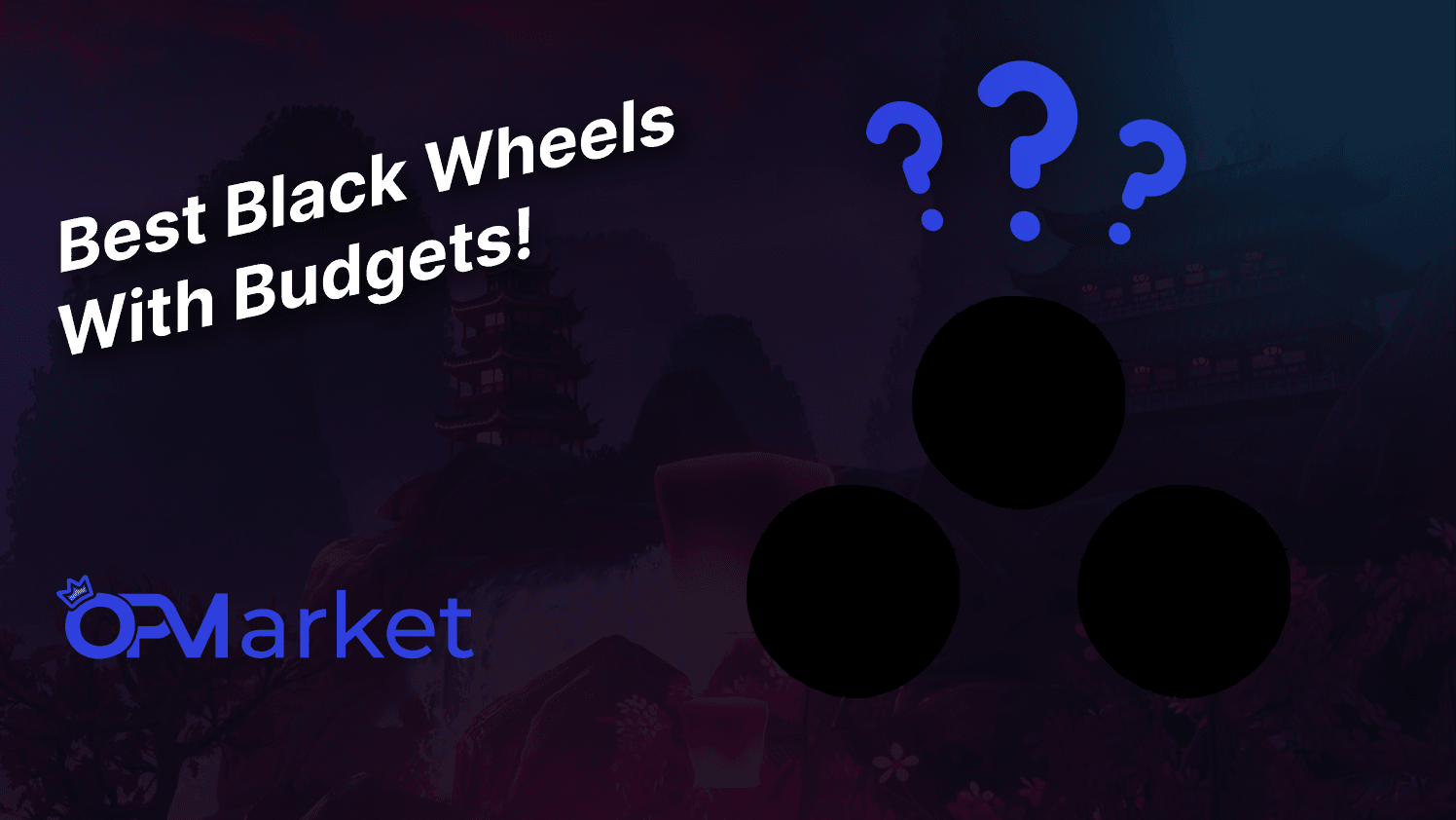 Best Black Wheels In Rocket League For All Budgets!