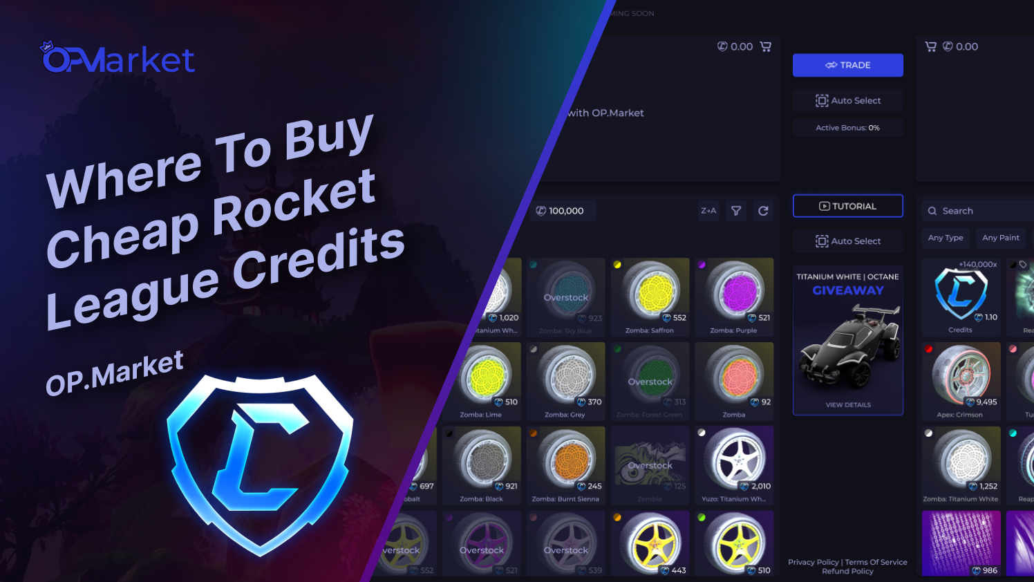 Where To Buy Cheap Rocket League Credits?