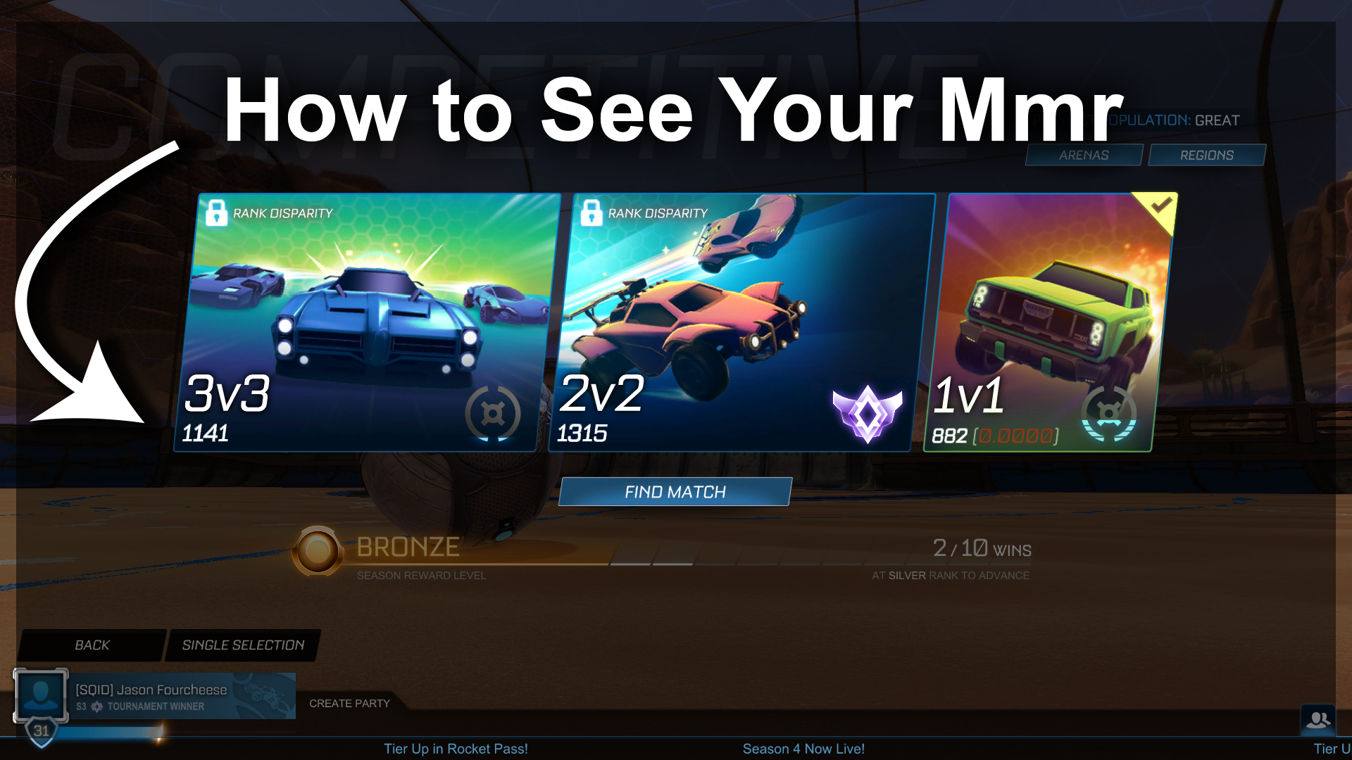 How to See Your MMR in Rocket League: A Comprehensive Guide