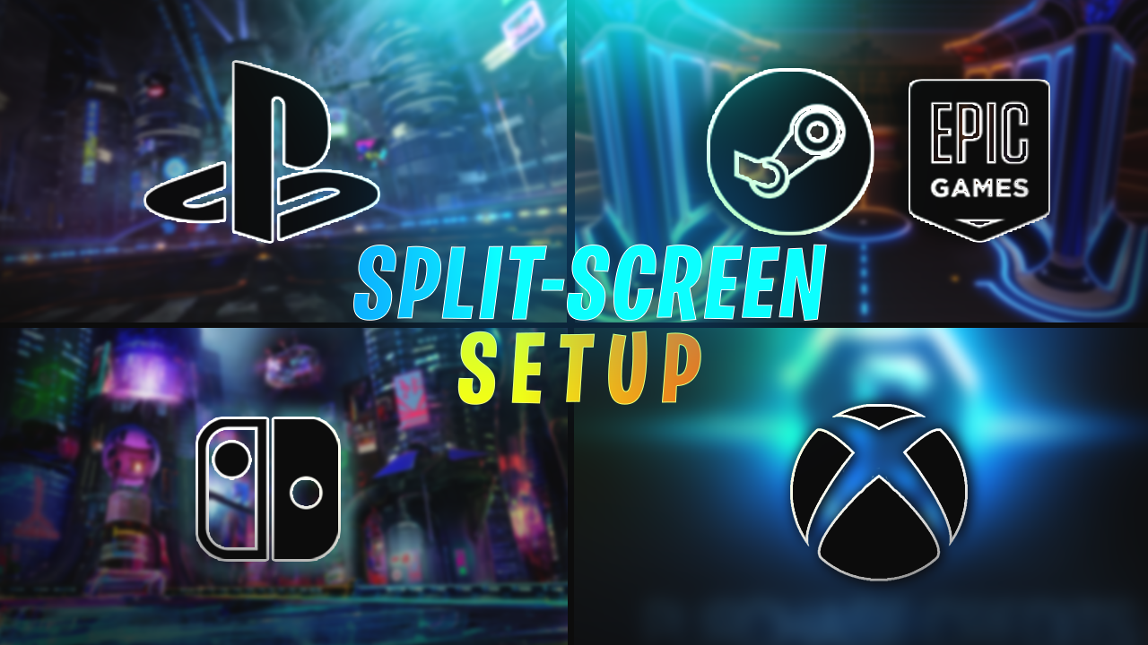 A Guide to Setting Up Split-Screen In Rocket League (All Platforms)