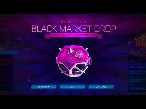 Image of a modded purple black market drop