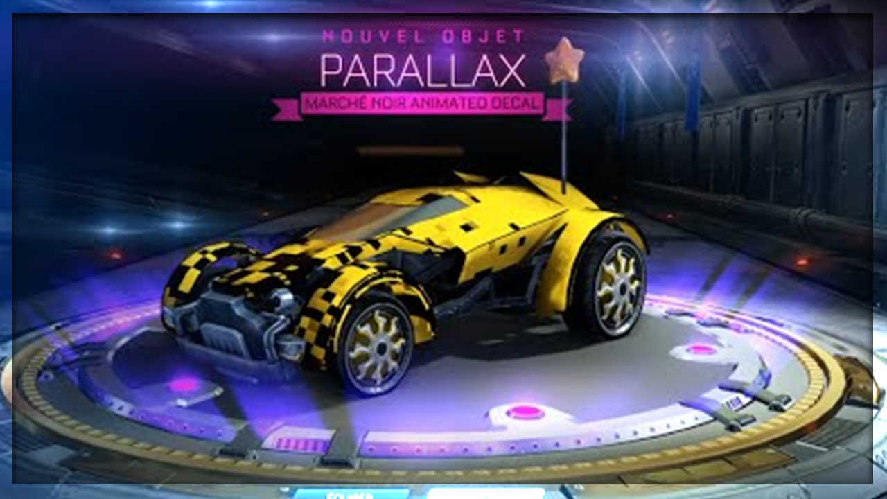 Rocket League Parallax: The Legendary Decal That Ignites Your Car