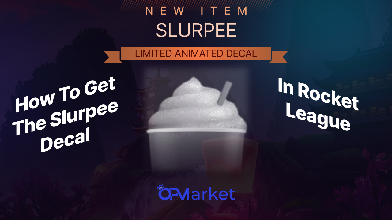 How To Get The Slurpee Decal In Rocket League?