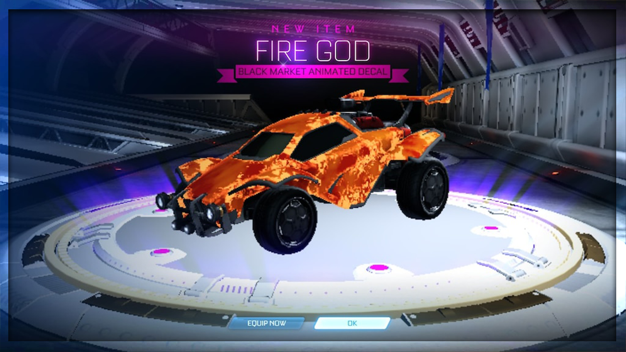 Fire God Decal in Rocket League: Unleash Your Inner Inferno and Dominate the Field