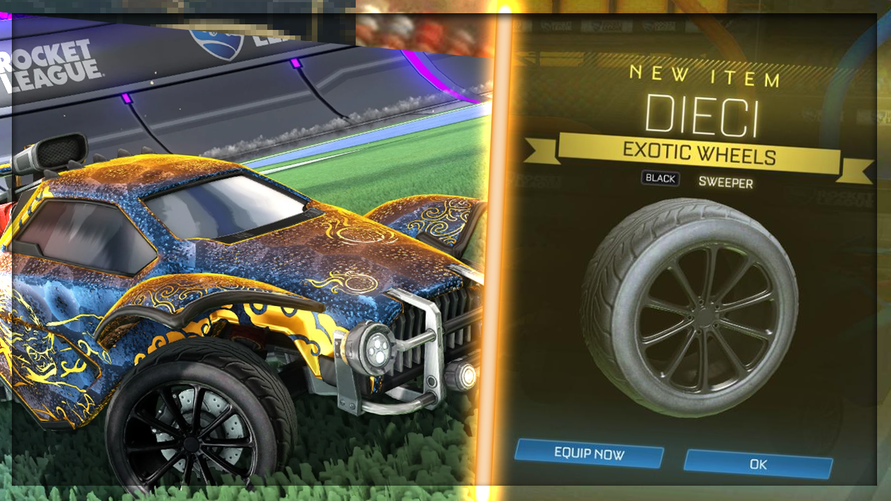 Black Dieci's Rocket League: The Cleanest Wheels That You Need!
