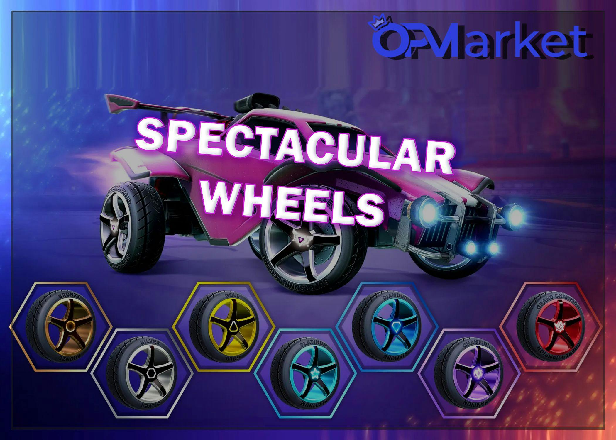 Rocket League Season 9 - Discover the Spectacular Wheels Rewards