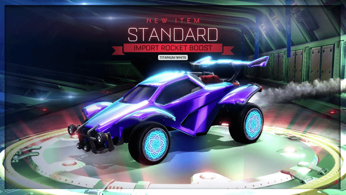 How Rare is Titanium White Standard Boost in Rocket League? | OP.Market