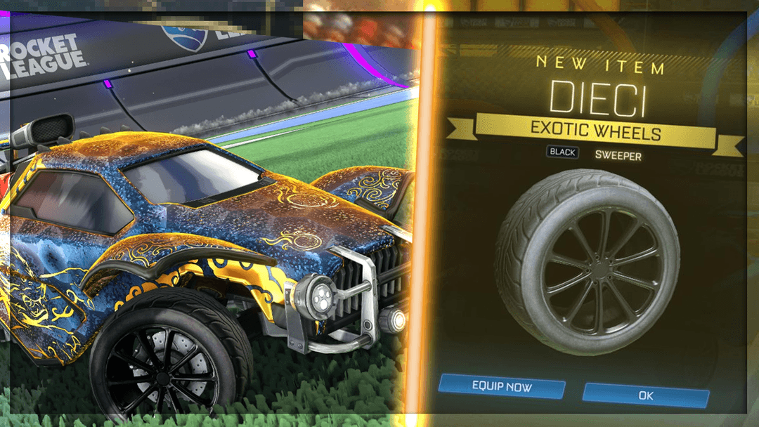 Black Dieci's Rocket League: The Cleanest Wheels That You Need! | OP.Market