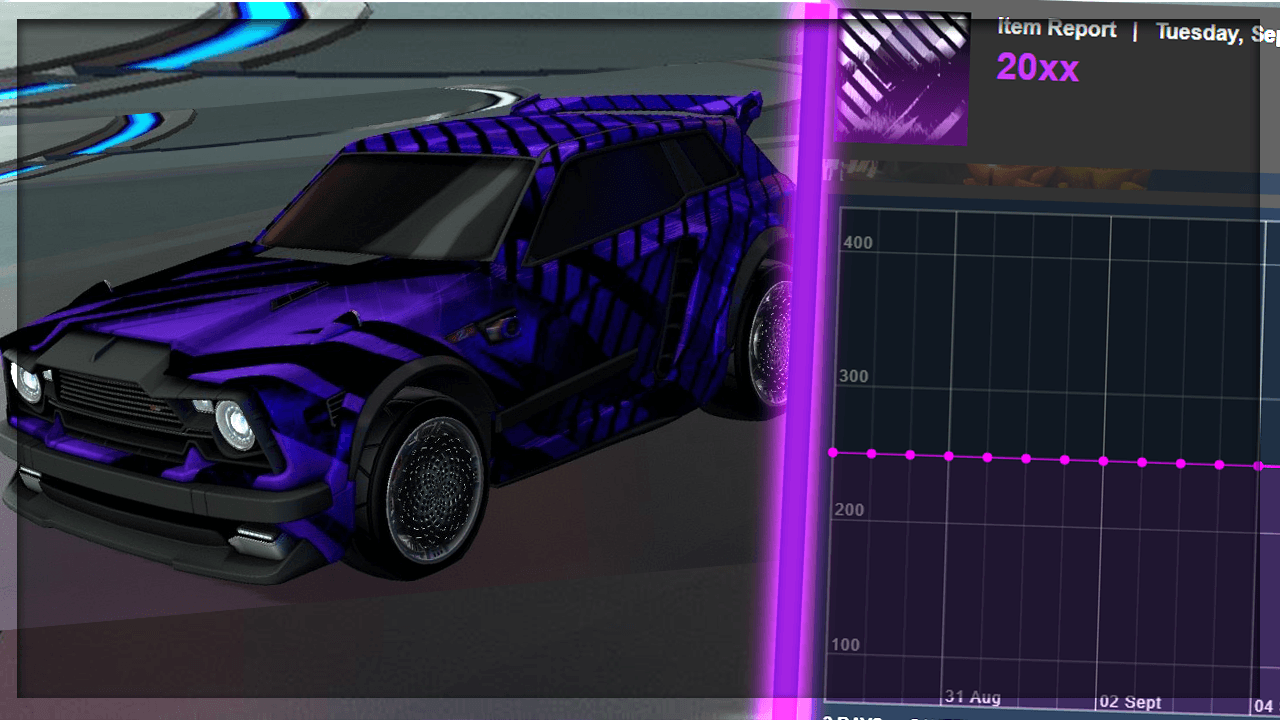 20XX Rocket League The Ultimate Black Market Decal Price Guide